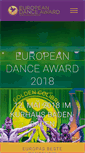 Mobile Screenshot of european-dance-award.com