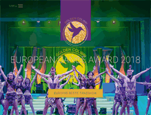 Tablet Screenshot of european-dance-award.com